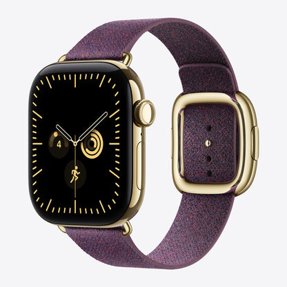 42 mm Armband mit Moderner Schließe Mulberry – Small