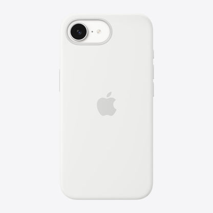 iPhone 16e Silicone Case – White