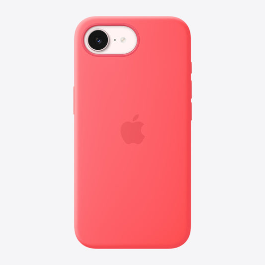 iPhone 17e Silikon Case mit MagSafe – Guavepink