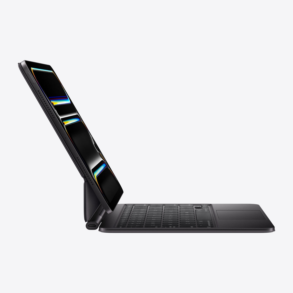 Magic Keyboard for iPad Pro 11-inch (M5) – German – Black – Side view