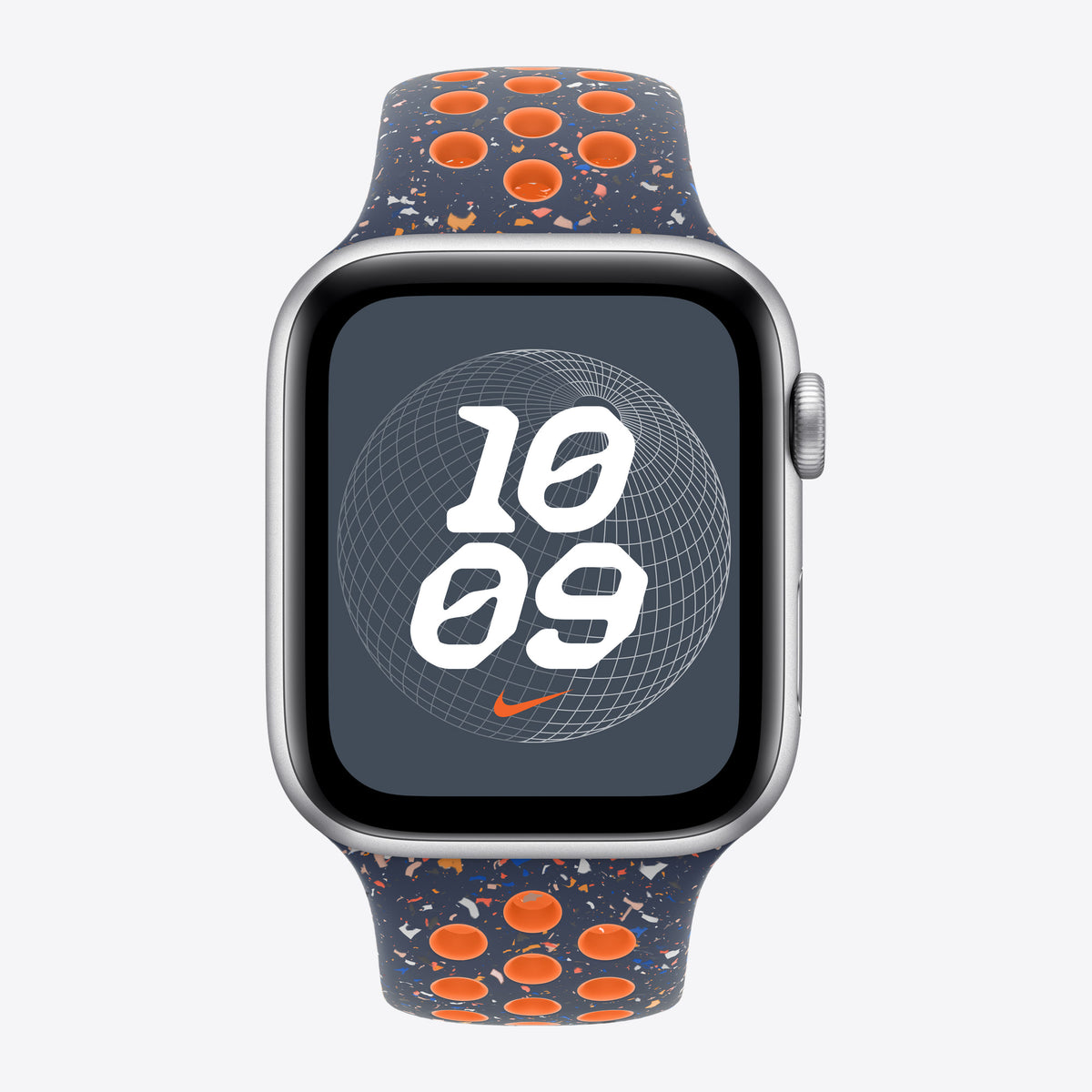 Apple Nike - Uhrarmband für Smartwatch - 46mm - Größe S/M - Blue Flame – Ansicht 3