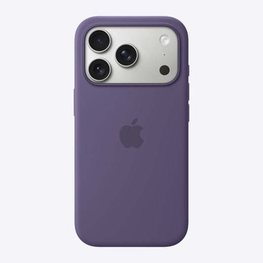 iPhone 17 Pro Silikon Case mit MagSafe – Nebelviolett