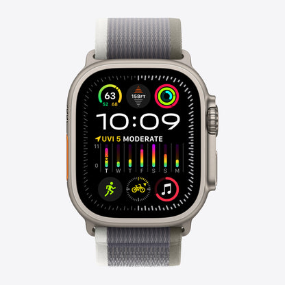 Loop für Smartwatch - 49 mm - Größe S/M - Grau, grün