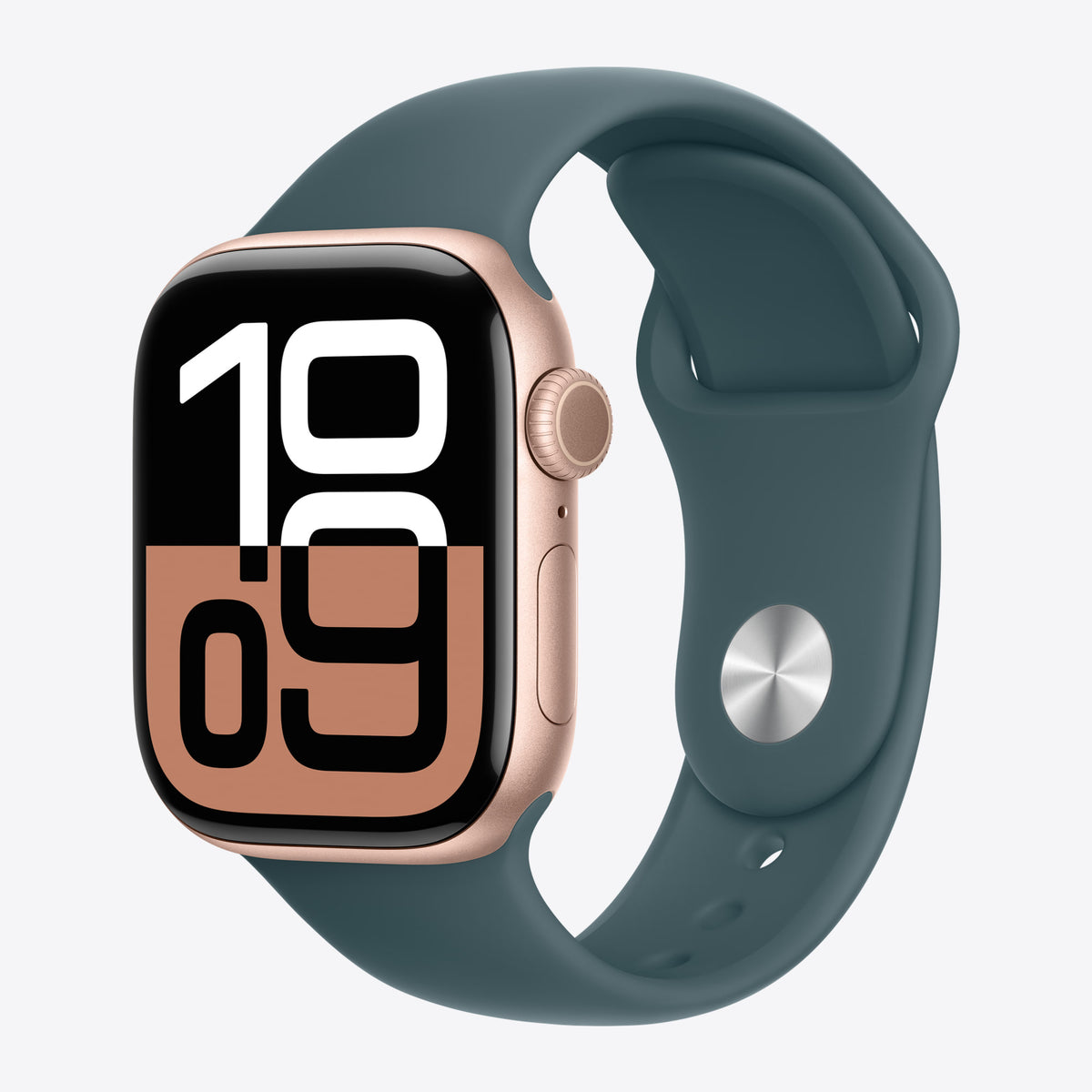 Armband für Smartwatch - 42mm - Größe S/M - Seeblau – Ansicht 2