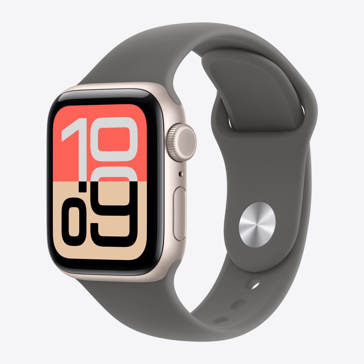 Armband für Smartwatch - 40mm - Größe S/M - Stone Grey - für Watch Hermès Series 7, Hermès Series 9, SE 3, Series 10, Series 11, Series 8, Series 9 – View 2