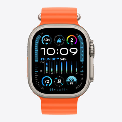 Armbandverlängerung für Smartwatch - 49 mm - 130 - 250 mm - orange