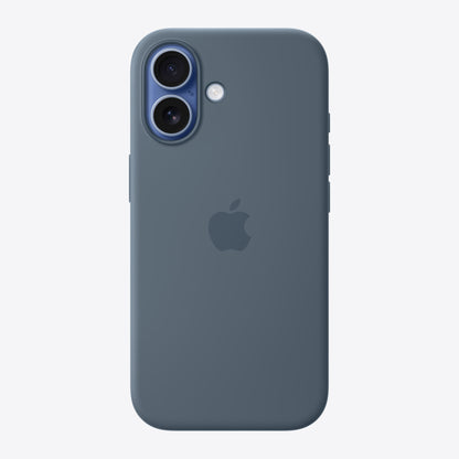 iPhone 17 Silicone Case with MagSafe – Anchor Blue