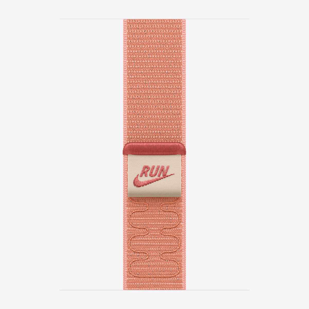 Apple Nike - Loop für Smartwatch - 46mm - 145 - 220 mm - Alpenglühen-Rosa - für Watch Hermès Series 9, SE 3, Series 10, Series 11, Series 8, Series 9, Ultra 2, Ultra 3