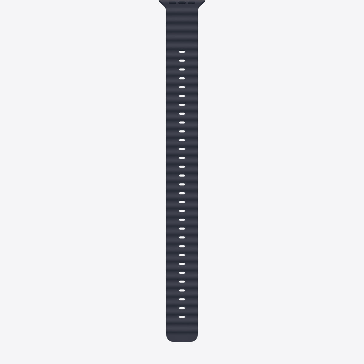 Uhrenarmbandverlängerung für Smartwatch - 49 mm, natürliche Titan-Oberfläche - 130 - 250 mm - marineblau