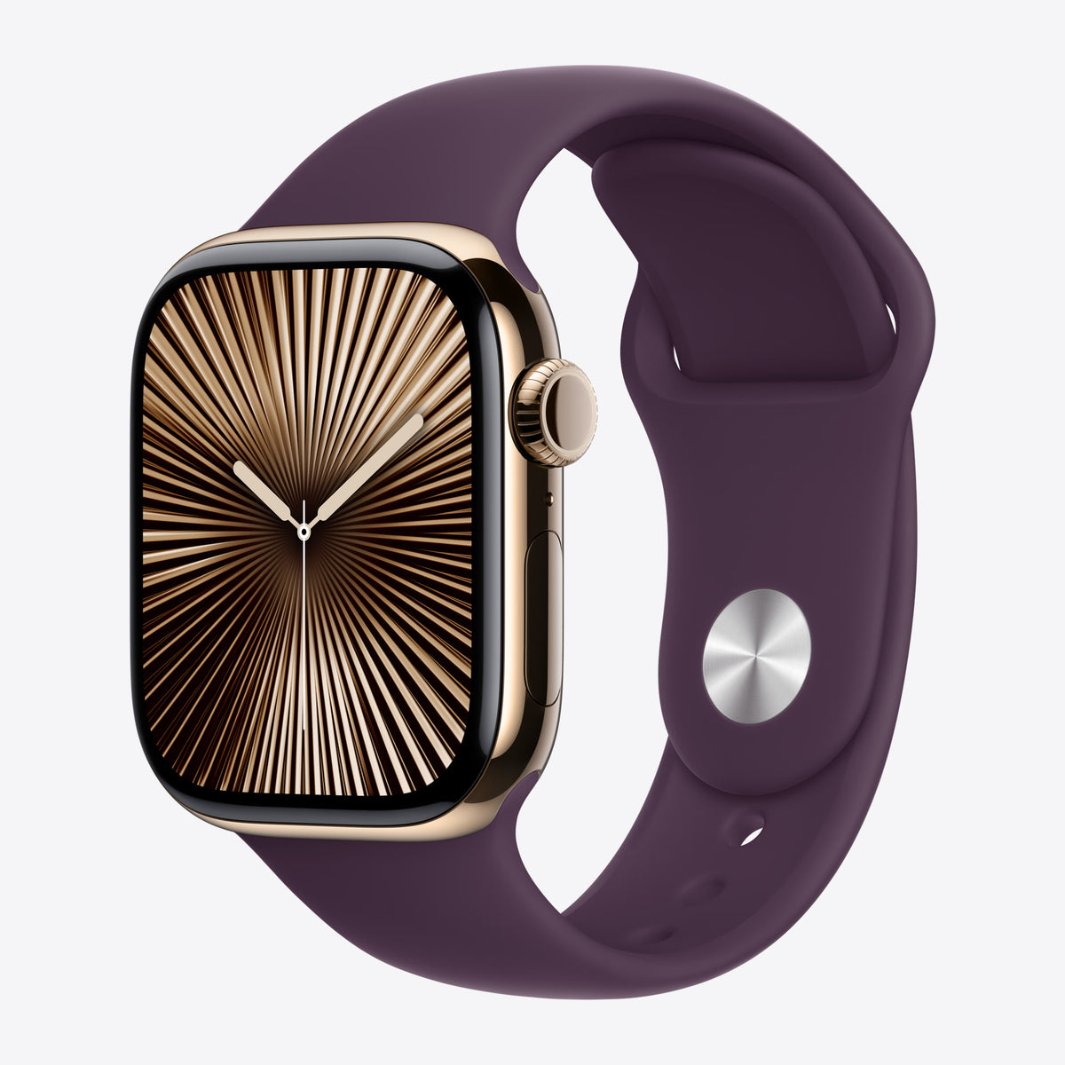 Armband für Smartwatch - 42mm - Größe M/L - Pflaume – Ansicht 2