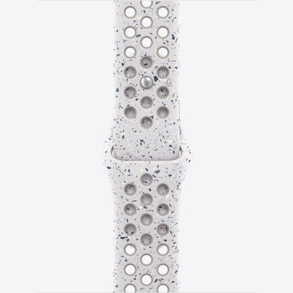 Apple Nike - Armband für Smartwatch - 40mm - Größe M/L - verschleierter Grau - für Watch Hermès Series 7, Hermès Series 9, SE 3, Series 10, Series 11, Series 8, Series 9