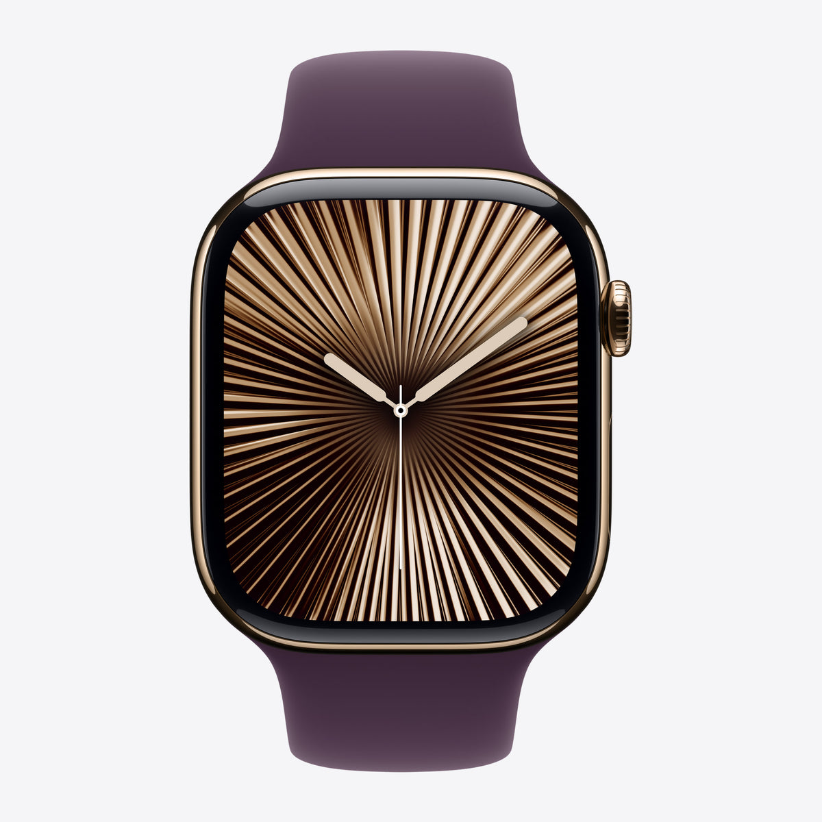 Armband für Smartwatch - 46mm - M/L (für Handgelenke 160 - 210 mm) - Pflaume – Ansicht 3