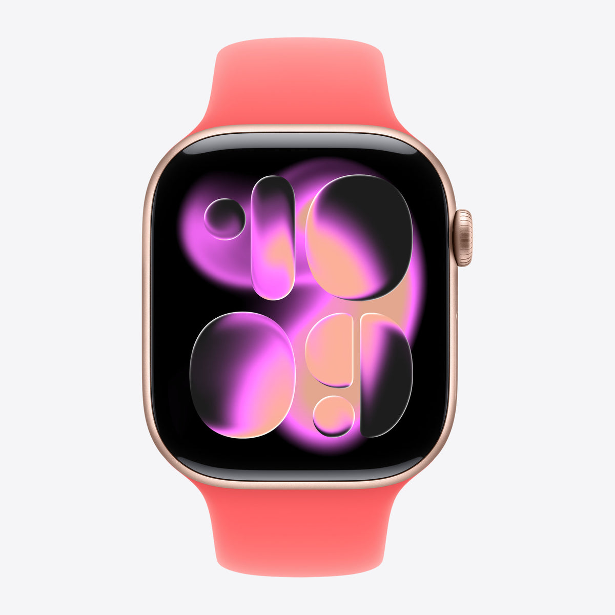 46mm Bright Guava Sport Band – M/L – View 3