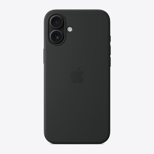 iPhone 16 Plus Silicone Case with MagSafe – Black