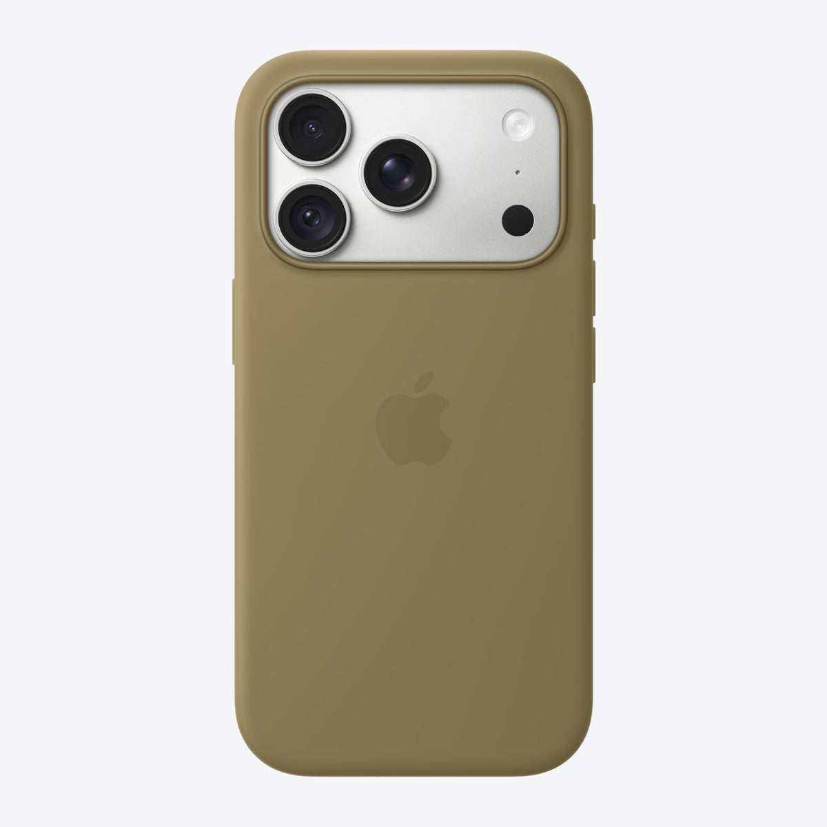 iPhone 18 Pro Silicone Case with MagSafe – Olive