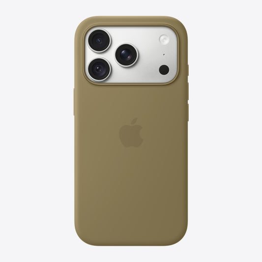 iPhone 18 Pro Silicone Case with MagSafe – Olive