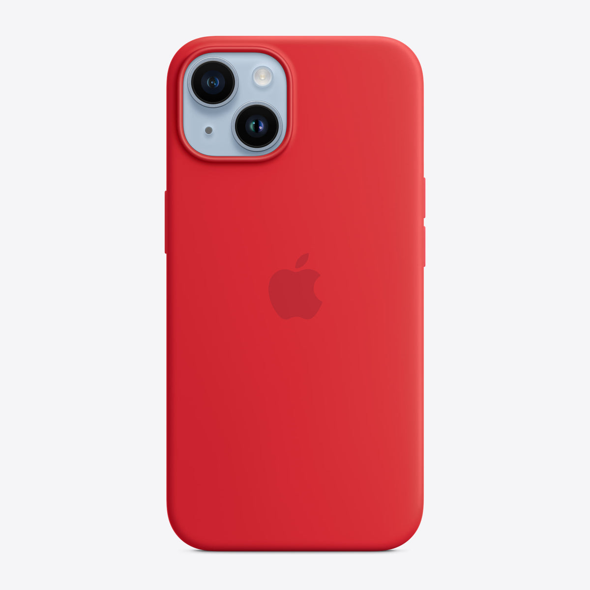iPhone 14 Silicone Case with MagSafe – (PRODUCT)RED
