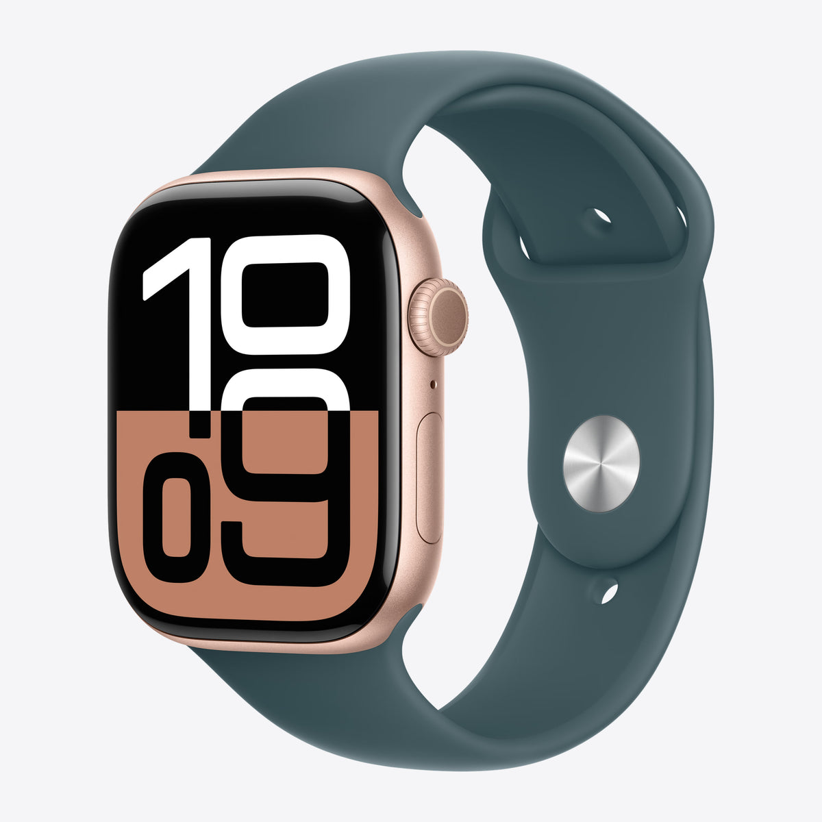 Armband für Smartwatch - 46mm - Größe S/M - Seeblau – Ansicht 2