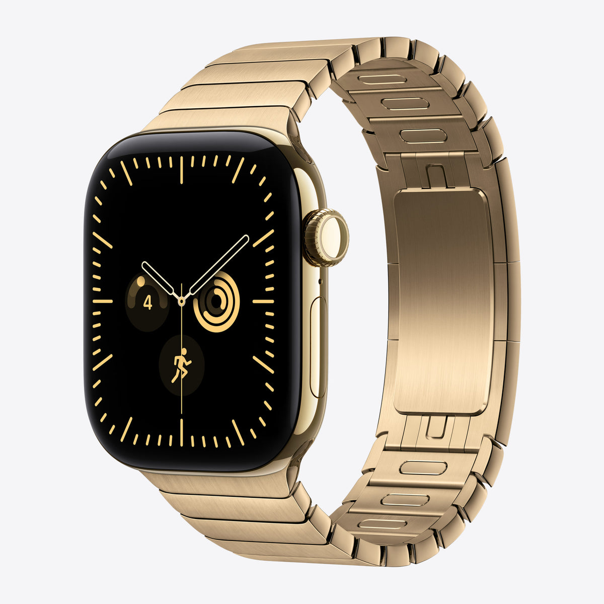 42 mm Gliederarmband Brillantgold – Ansicht 2