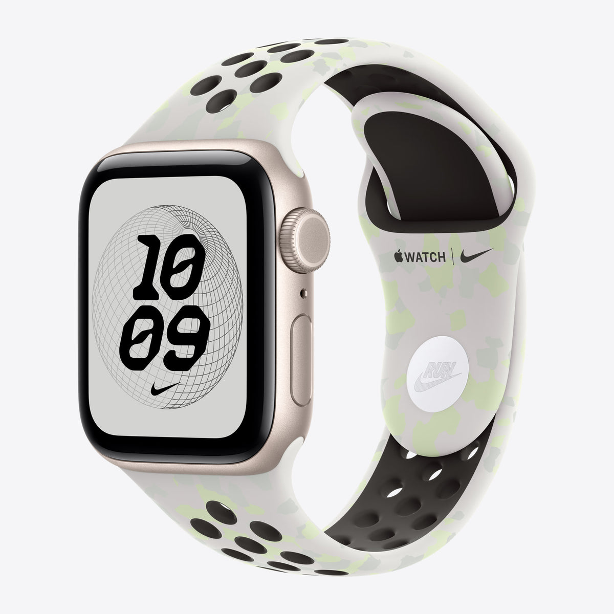 40 mm Nike Sportarmband Essential White – S/M – Ansicht 2