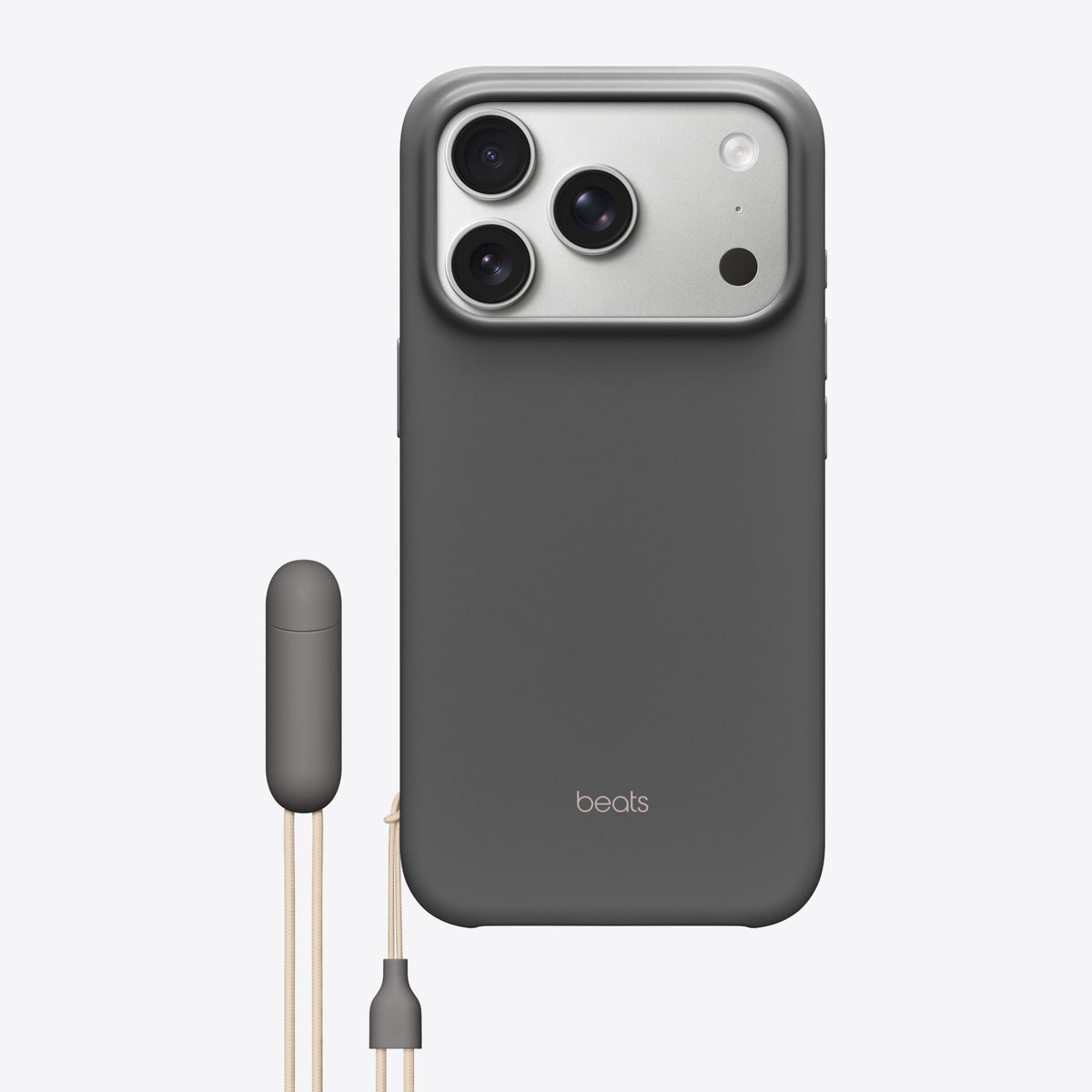 Beats iPhone 17 Pro Kickstand Case mit MagSafe und Kamerasteuerung – Granitgrau