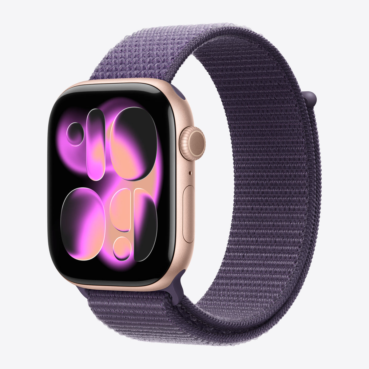 Loop für Smartwatch - 46mm - 145 - 220 mm - lila Nebel - für Watch Hermès Series 9, SE 3, Series 10, Series 11, Series 8, Series 9, Ultra 2, Ultra 3 – Ansicht 2