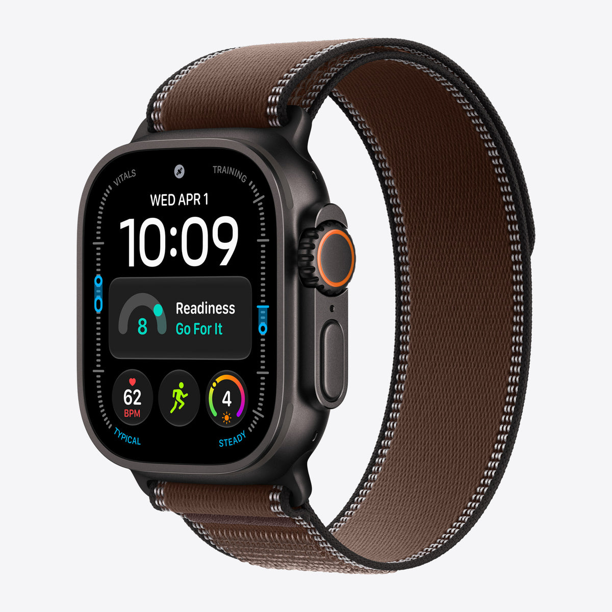 49 mm Trail Loop Dunkelumbra – M/L Titan Schwarz – Ansicht 2