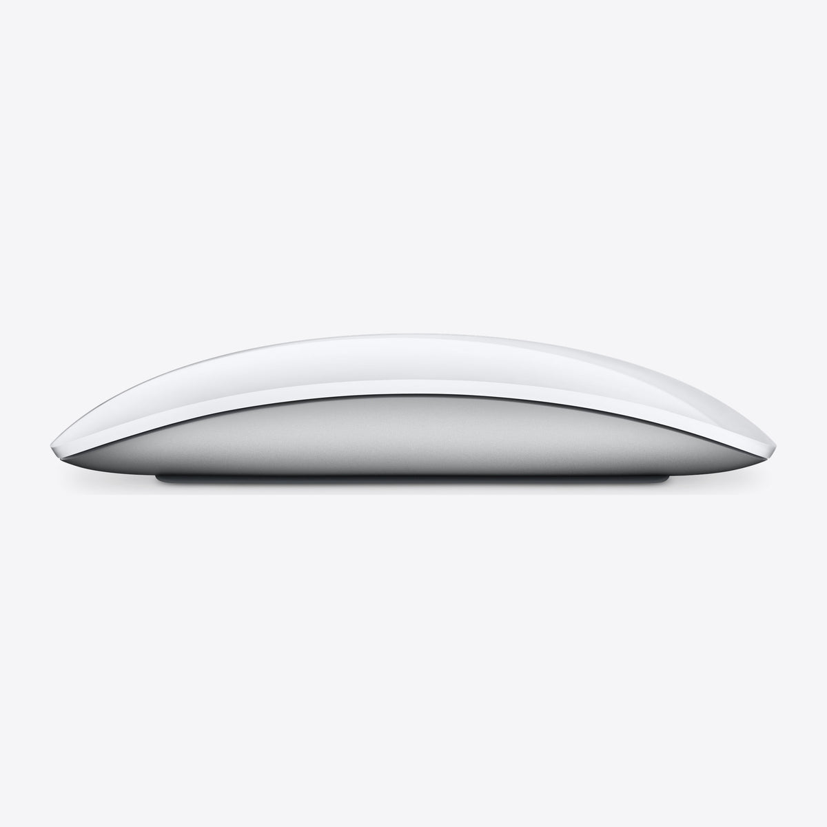 Magic Mouse (USB-C) – White Multi-Touch Surface – Side view