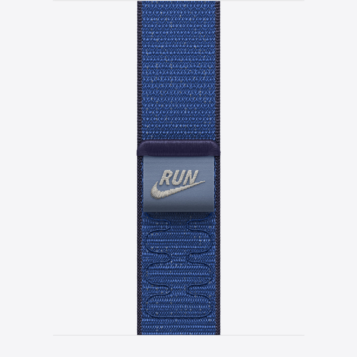 Apple Nike - Loop for Smartwatch - 42mm - 130 - 190mm - blaues Band - for Watch Hermès Series 7, Hermès Series 9, SE 3, Series 10, Series 11, Series 8, Series 9