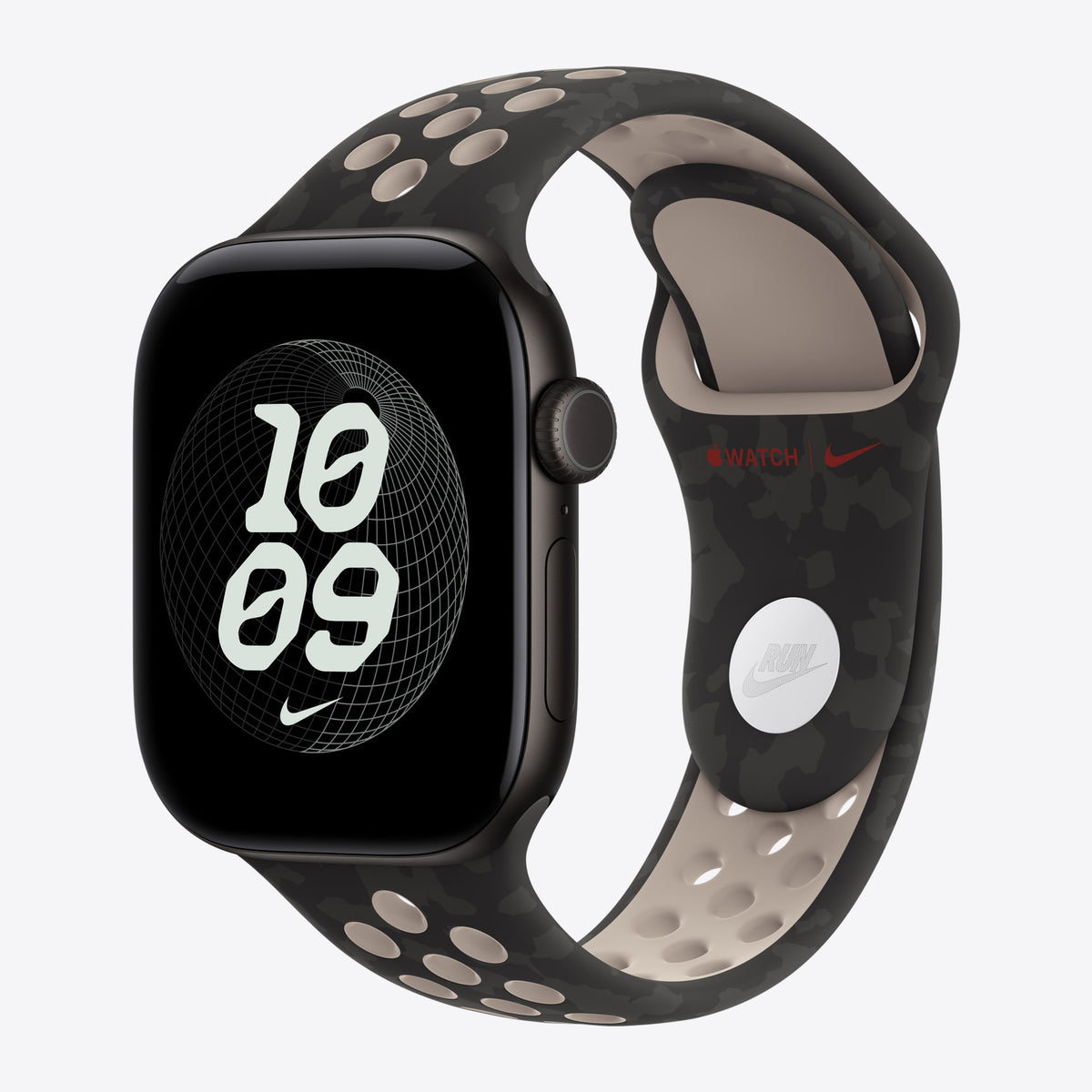 42 mm Nike Sportarmband After Dark Black – S/M – Ansicht 2