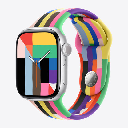 Pride Edition - Armband für Smartwatch - 42mm - Größe M/L - für Watch Hermès Series 7, Hermès Series 9, SE 3, Series 10, Series 11, Series 8, Series 9