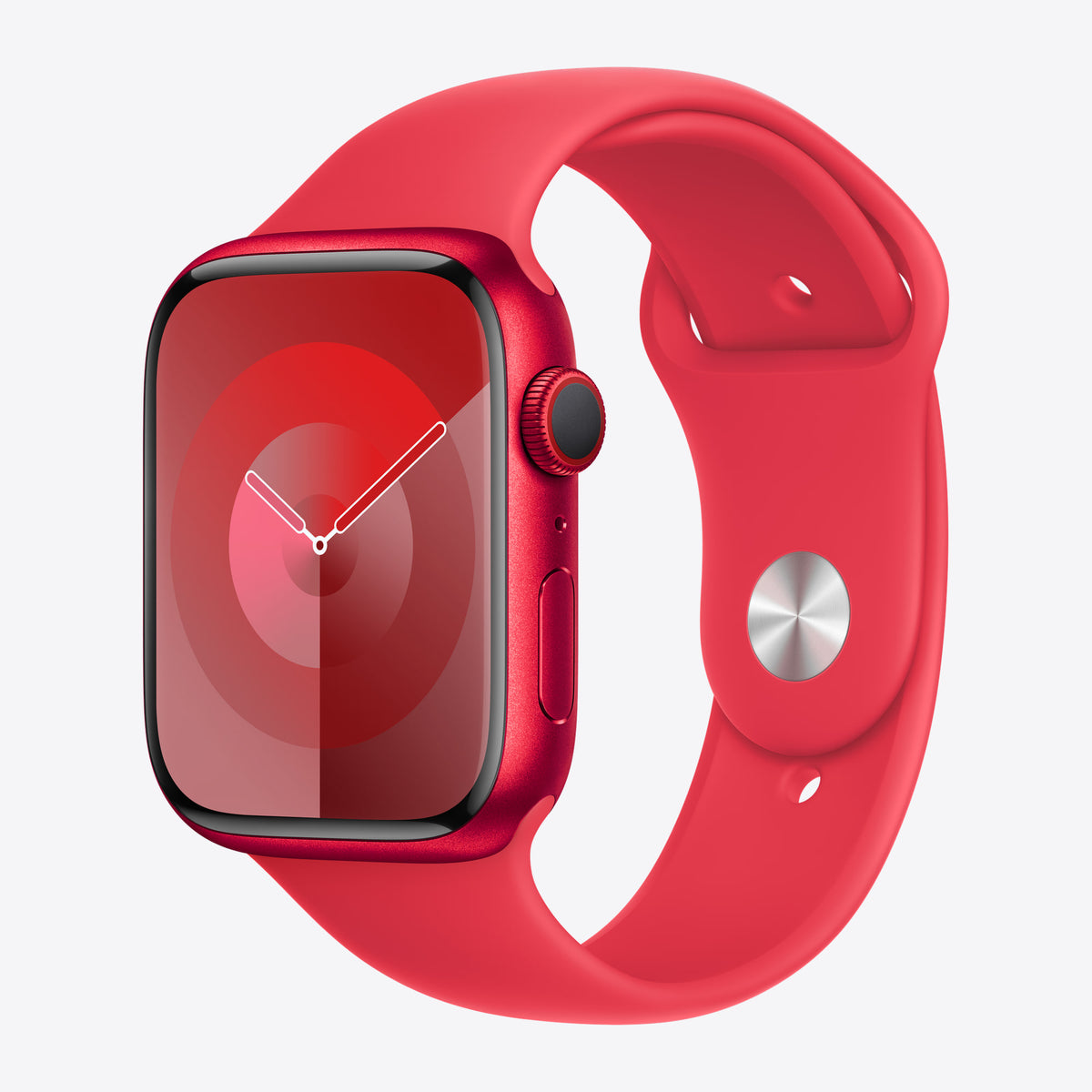 Armband für Smartwatch - 45 mm - Größe S/M - Produkt (ROT) – Ansicht 2