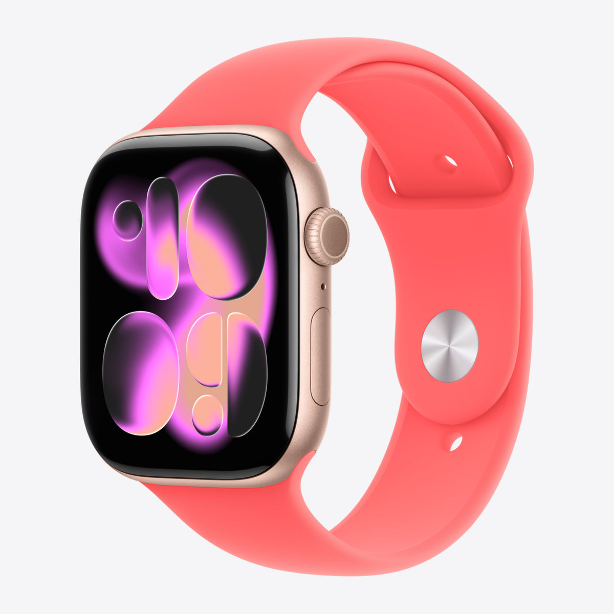 46mm Bright Guava Sport Band – M/L – View 2