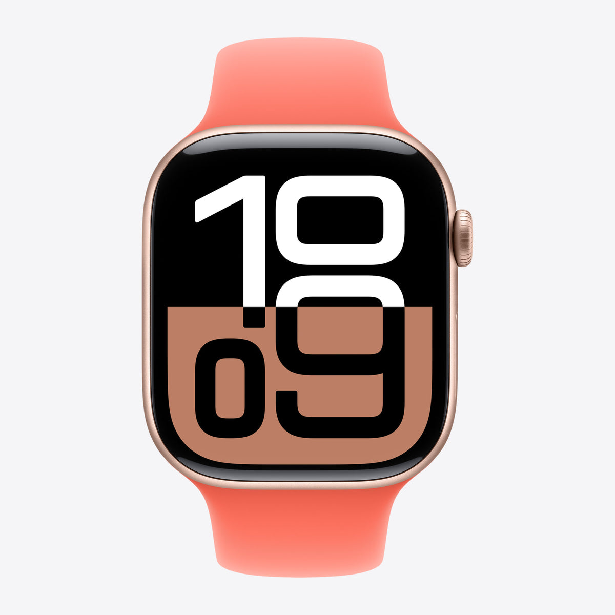 Armband für Smartwatch - 46mm - Größe S/M - Tangerine – Ansicht 3