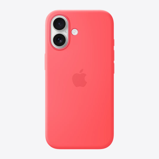 iPhone 17 Silikon Case mit MagSafe – Guavepink