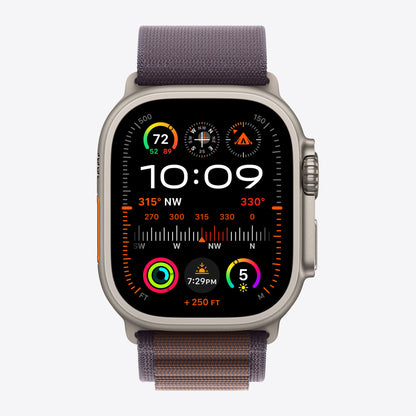 49 mm Alpine Loop Indigo – Medium – Titan Natur