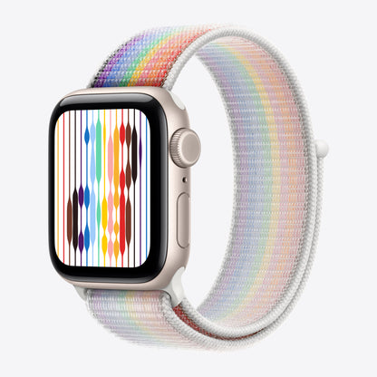Pride Edition - Loop für Smartwatch - 41 mm - 130 - 200 mm - für Watch Hermès Series 7, Hermès Series 9, SE 3, Series 10, Series 11, Series 8, Series 9