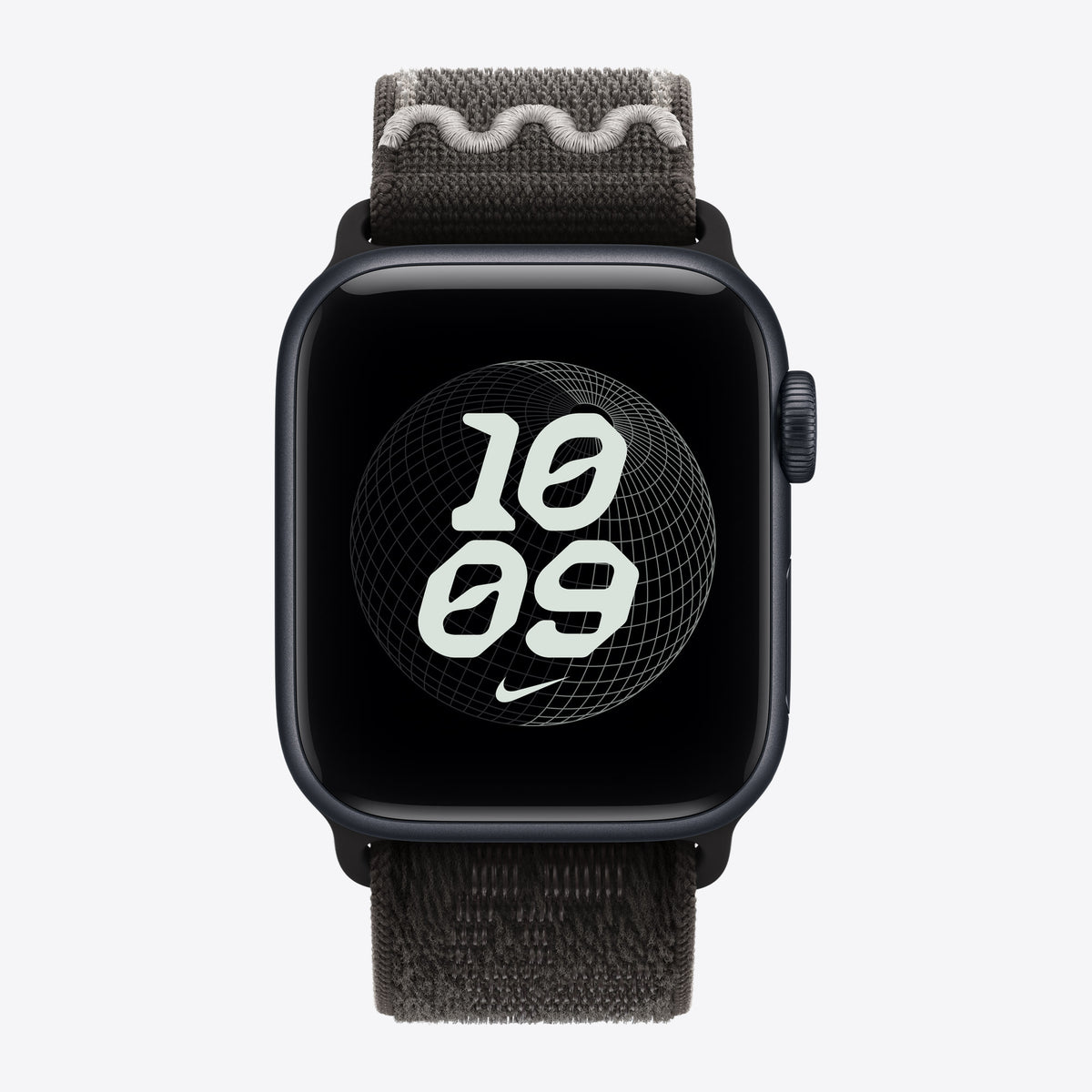 40 mm Nike Sport Loop After Dark Black – Detail