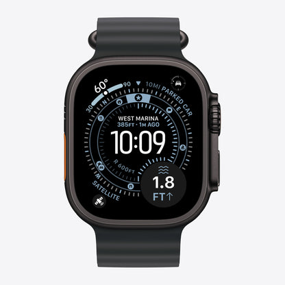 Verlängerung für 49 mm Ocean Armband Halbtransparentes Schwarz