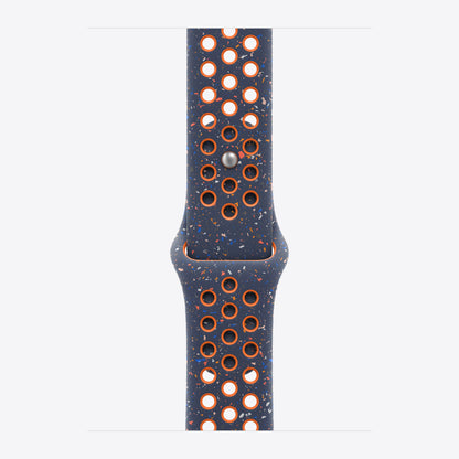 Apple Nike - Uhrarmband für Smartwatch - 46mm - Größe S/M - Blue Flame