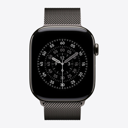 Loop für Smartwatch - 46mm - Größe S/M - Slate - für Watch Hermès Series 9, SE 3, Series 10, Series 11, Series 8, Series 9, Ultra 2, Ultra 3