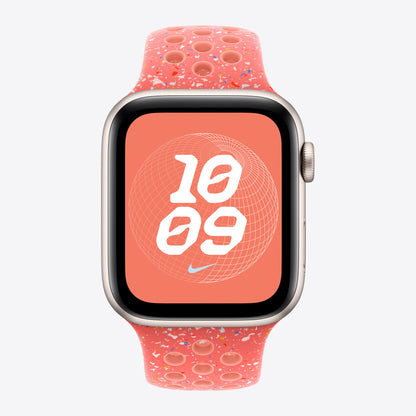 Apple Nike - Armband für Smartwatch - 46mm - M/L (für Handgelenke 160 - 210 mm) - Magic Ember