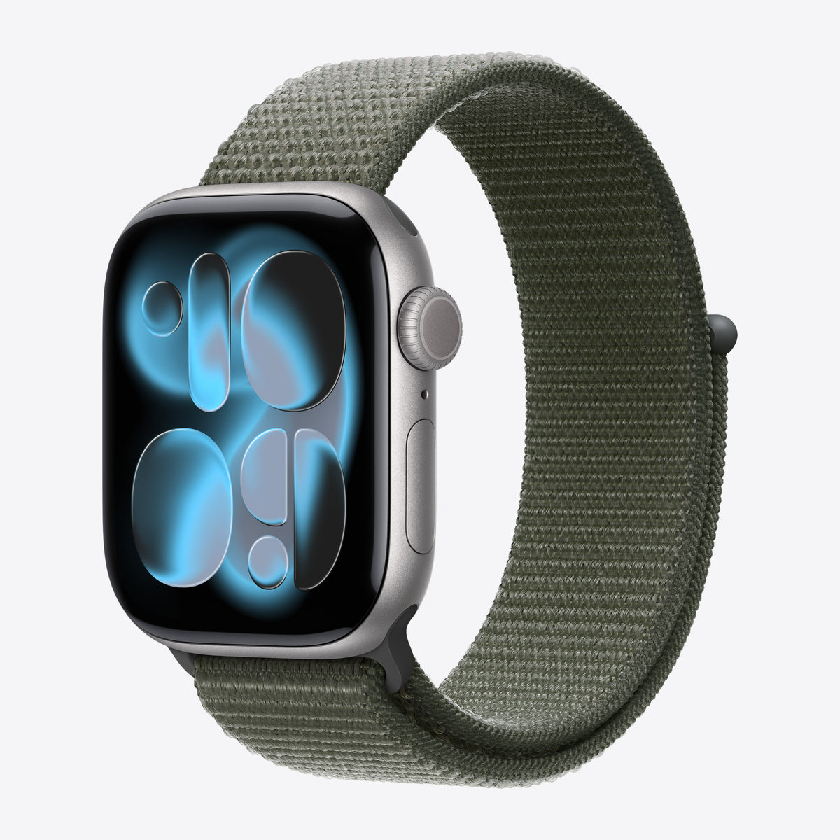 Loop für Smartwatch - 42mm - 130 - 200 mm - Wald - für Watch Hermès Series 7, Hermès Series 9, SE 3, Series 10, Series 11, Series 8, Series 9 – Ansicht 2