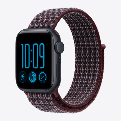40mm Burgundy Plaid Sport Loop