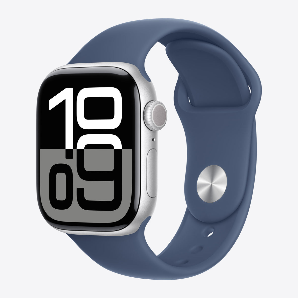 Uhrarmband für Smartwatch - 42mm - Größe S/M - Denim – Ansicht 2