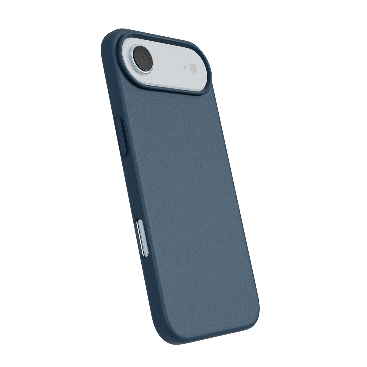 CompuMac Vegan Leather Case for iPhone Air – Dark Blue