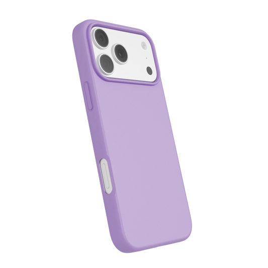 CompuMac Hülle aus veganem Leder für iPhone 17 Pro – Flieder
