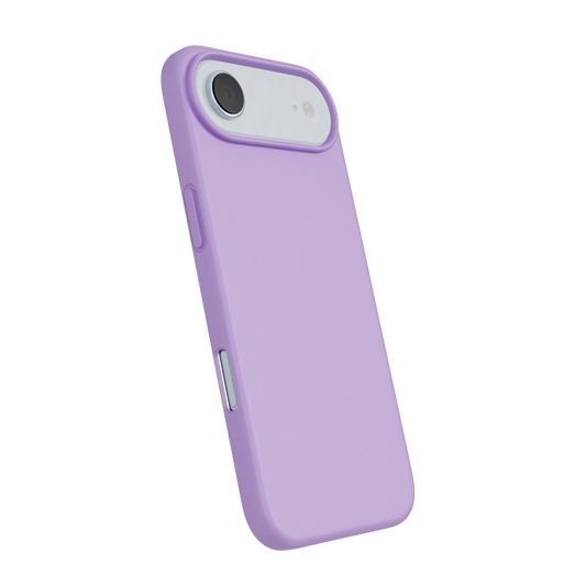 CompuMac Hülle aus veganem Leder für iPhone Air – Flieder