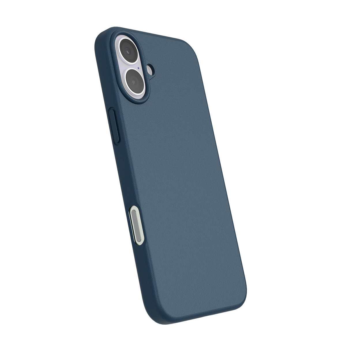 CompuMac Vegan Leather Case for iPhone 15 – Dark Blue
