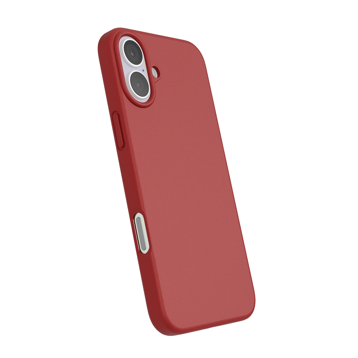 CompuMac Vegan Leather Case for iPhone 15 – Red